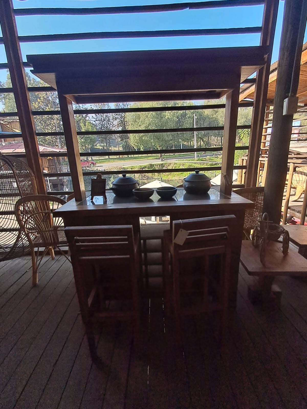 Bar clásico de madera