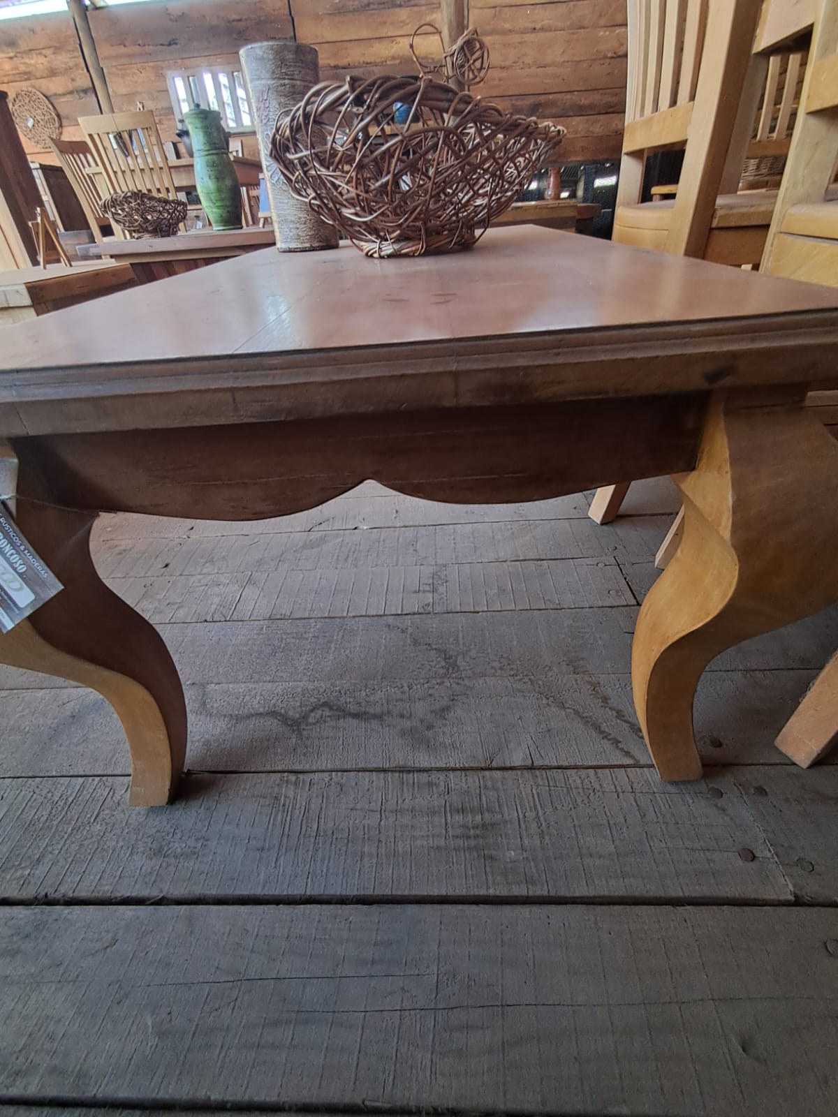 Mesa de Centro clásica Rectangular Estilo Francés