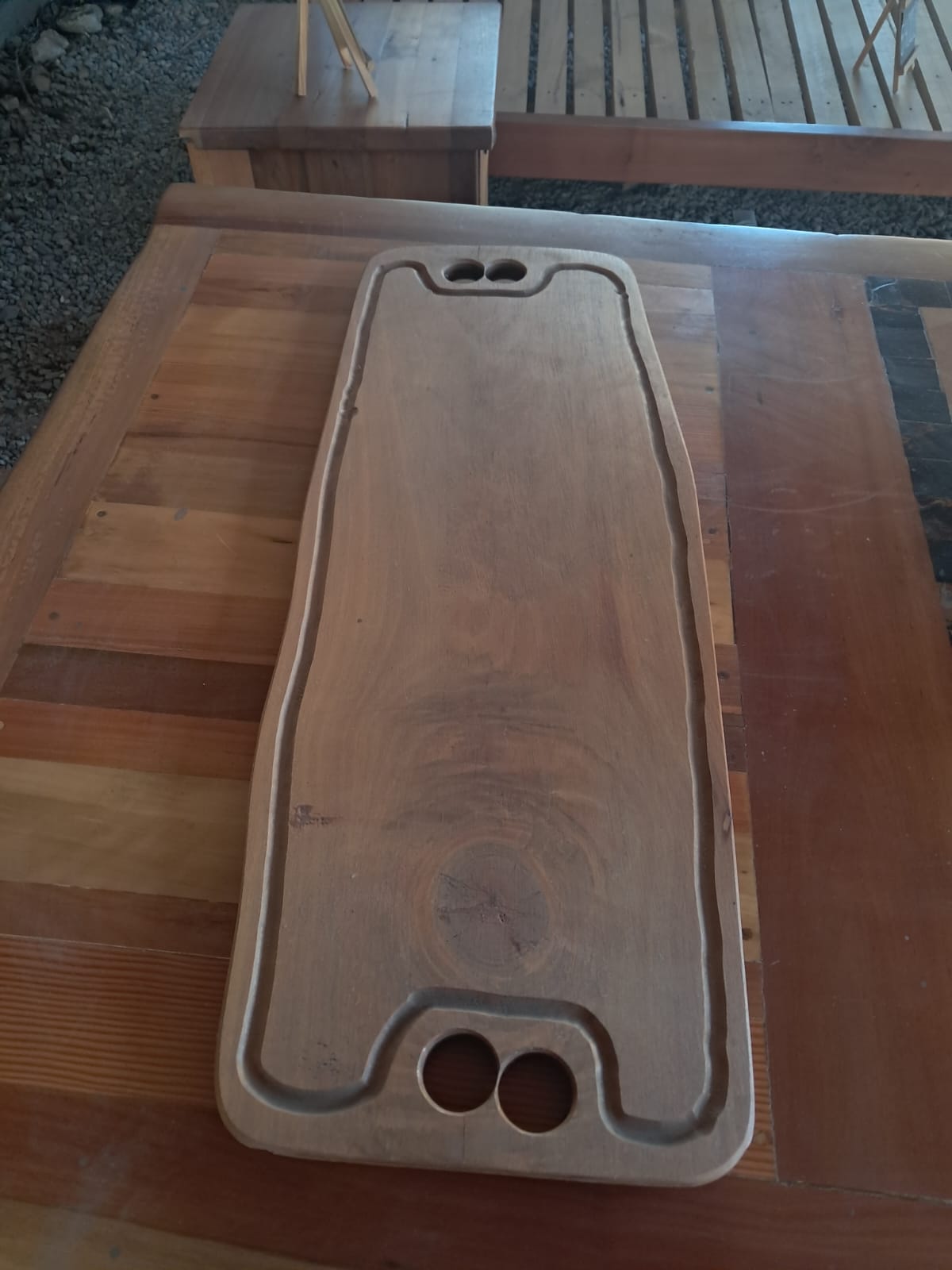 Tabla Premium XL para Asado y Cocina – Diseño Artesanal