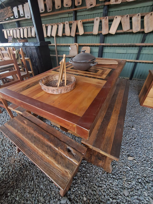 Comedor Rustico Familiar “Calidez Natural”
